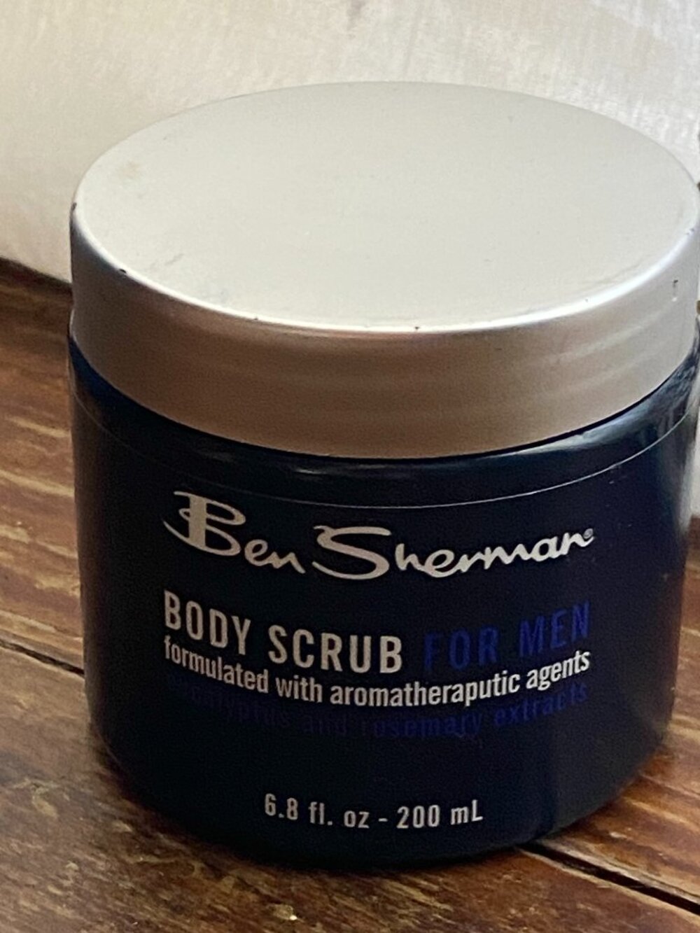 Ben Sherman Body Scrub For Men Eucalyptus Rosemary 6.8 fl oz NEW Sealed